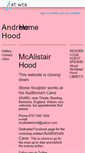 Mobile Screenshot of mcalistairhood.artweb.com