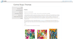 Desktop Screenshot of corinastuputhomas.artweb.com