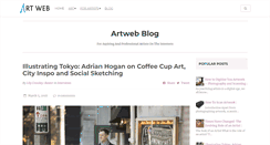 Desktop Screenshot of blog.artweb.com
