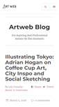 Mobile Screenshot of blog.artweb.com