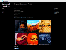 Tablet Screenshot of manuelsanchez.artweb.com
