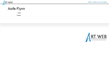 Tablet Screenshot of aoifeflynn.artweb.com